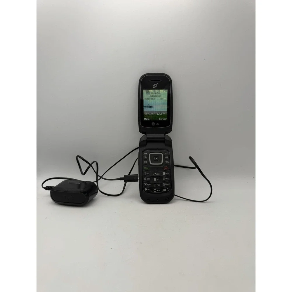 TracFone LG 442BG older Flip Phone 3G 1.3MP Camera TESTED & WORKS(Unlocked)